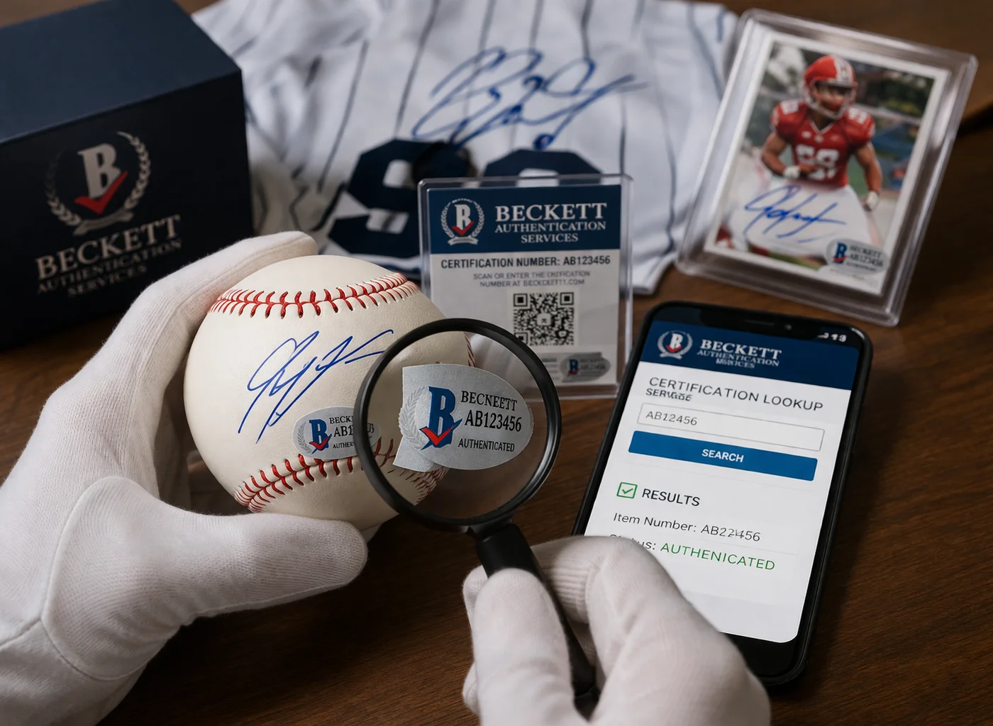 beckett authentication